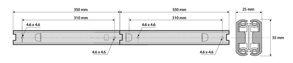 Teleskopik Ray 35.350 Teknik Çizim 